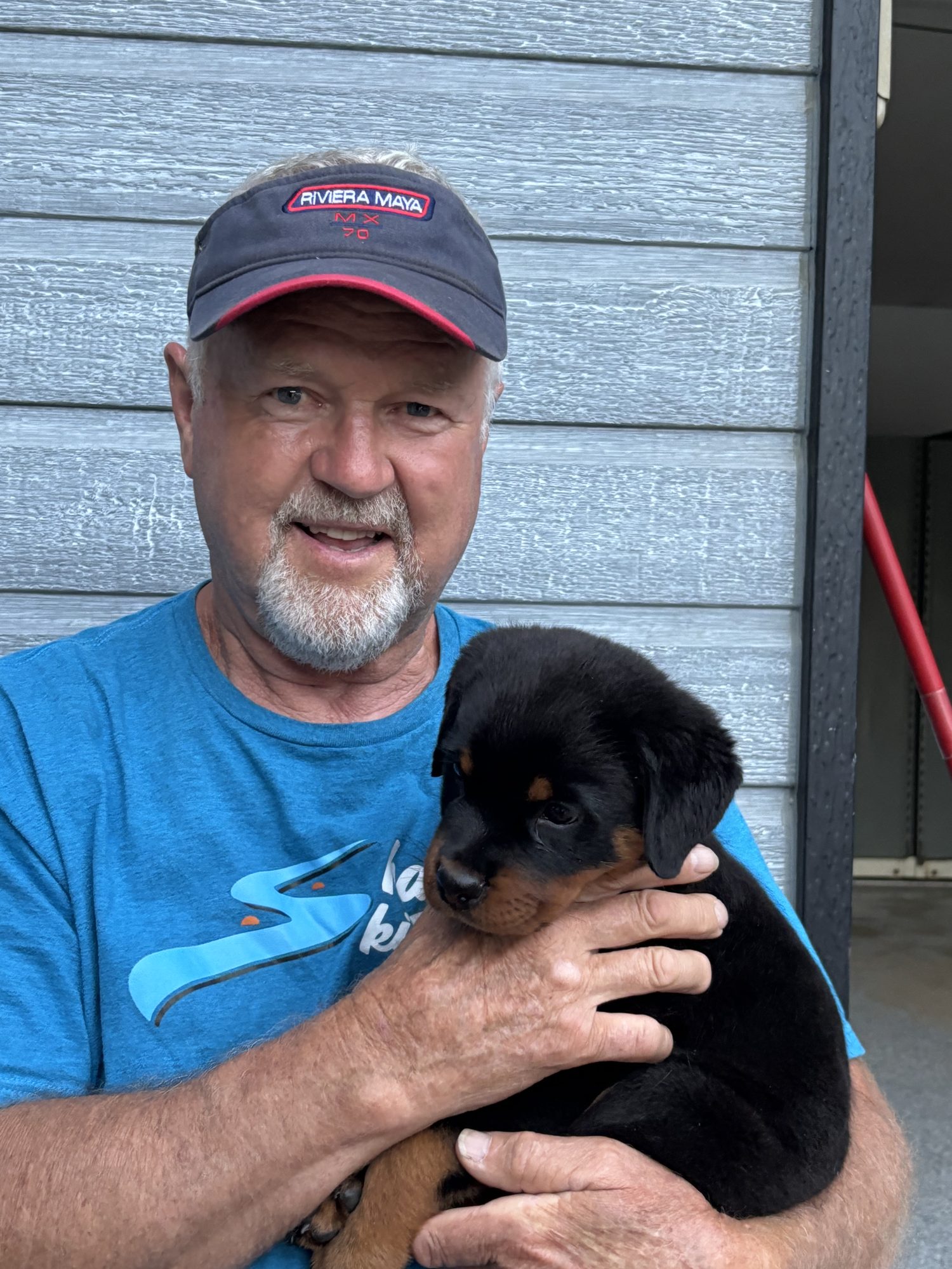 Ken Nelson, founder of Shalom Park, relaxed lakeside at his waterski facility